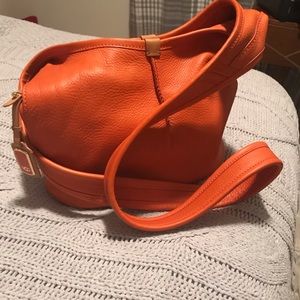 Ugg leather cross body bag